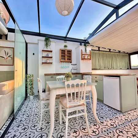 Apartment Roof Terrace With Sea And Nature View